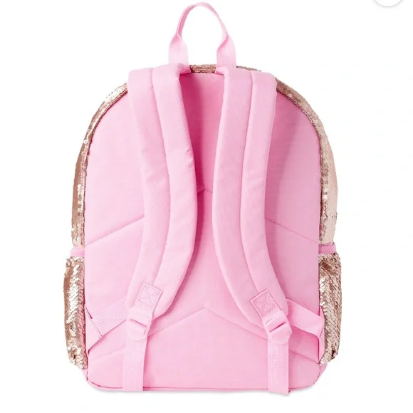 Sequin Koala Kids Backpack - Pink & Gold